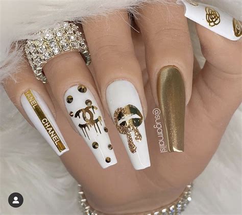 chanel nail designs.